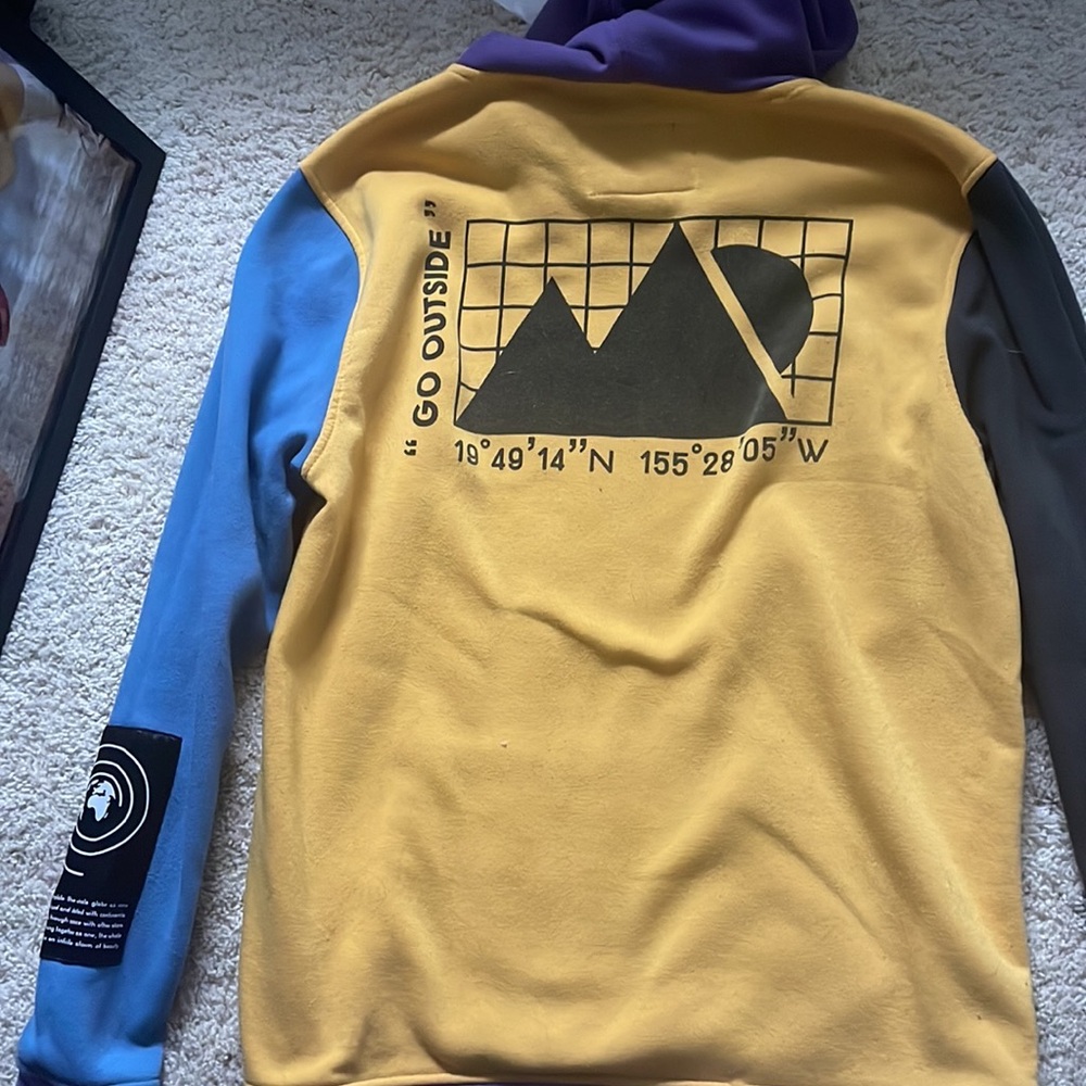 Multicolor hoodie